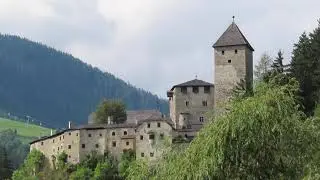 The River Ahr and Taufers Castle - Campo Tures, Trentino Alto Adige, Italy