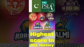 Highest Score in PSL History