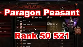 Diablo 3 [Season 21] Crusader Rank 50 (GR 127): Paragon Peasant @1600+