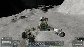 Pierwszy test łazika #spaceengineers #space  #viral #gaming #moon 