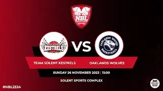 NBL2: Team Solent Kestrel v Oaklands College Wolves - 26.11.23