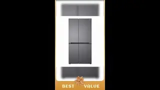 LG GL-B257JDS3 650 L 3 Star Side-by-Side Inverter Refrigerator | Convertible Freezer | Smart Diag...