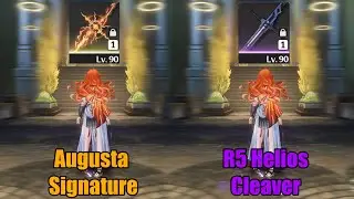 Augusta Signature (P2W 5⭐) Vs R5 Helios Cleaver (F2P 4⭐) || WUWA