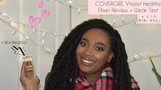 Covergirl Elixir Foundation| 12 hr Wear Test