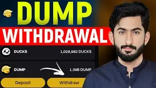 Duckscoop Telegram Bot DUMP Coin Withdraw | Claim  $Dump Token Airdrop | Sell DUMP Coin
