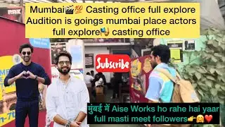 Versova Casting office Audition update 🎭🎬| Full explore casting director office #vlog #shortvideo 