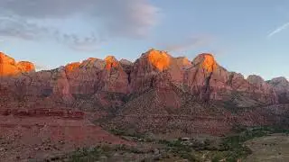 【Utah】 The Watchman Trail View Point ② @ Zion NP in October 2022