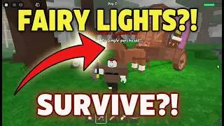 Buying FAIRY LIGHTS to Survive?! | 99 Nights in the Forest Roblox