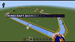 Minecraft Bedrock 1.20 Race Track