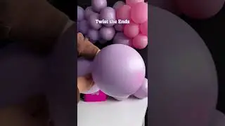 Easy Double-Stuffed Balloon Tying Guide 🎈