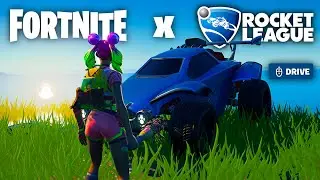 *NEW* Rocket League OCTANE In Fortnite! (Test Drive)