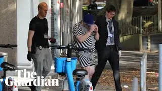 Four men charged in Sydney over alleged international satanic child sex abuse material ring