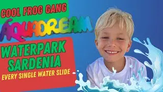 Every single slide and pool at Aquadream Sardenia. Sardenia&rsquo;s biggest water park for children.