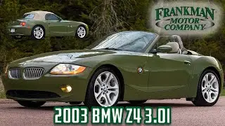 Rare Color! 2003 BMW Z4 3.0i - Frankman Motor Company - Walk Around & Driving