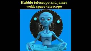 Hubble telescope and James Webb space telescope | Nasa telescope launching delay #shorts