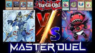 Yugioh Master Duel Gameplay.water deck vs fluffal deck 720p 28fps H264 128kbit AAC