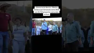 &laquo;Democracia directa&raquo;: Maduro destaca que Venezuela cierra 2025 con 33.743 proyectos