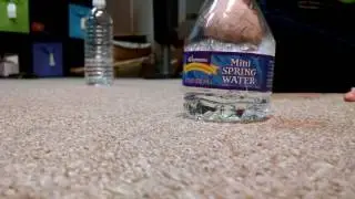 Random bottle flipping with brendan