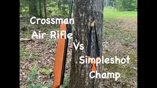 Crossman Air Rifle vs Simpleshot Champ