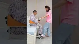 ▶️Product Link in Bio ( # 1092 ) @MaviGadgets  Elderly Patient Transfer Lift Handicapped Wheelchair
