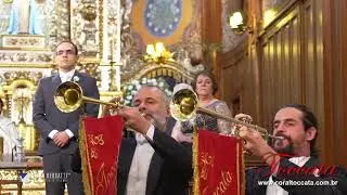 CAMPANAS – CLARINADA DA RAINHA – MARCHA NUPCIAL – CORAL E ORQUESTRA – IGREJA NOSSA SENHORA DO BRASIL