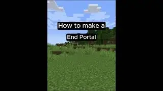 End Portal Build That Broke My Game💀 #minecraft #shorts