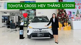 GIÁ XE TOYOTA CROSS HEV THÁNG 1/2026 | Toyota Pháp Vân 