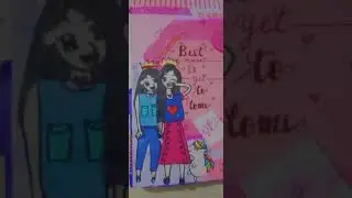 Pink Journaling with diy supplies 7 #youtube #paper #creative #color #sticker #pink #journal