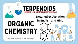 Terpenoid , isoprene rule , special isoprene  rule by Aditya pandey . for B.Sc student .