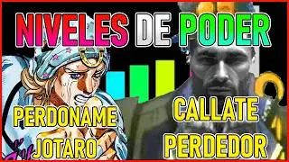 Los NIVELES de PODER de JOJOS