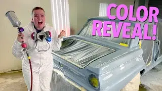Painting My 1965 Ford Falcon for the FIRST TIME!!