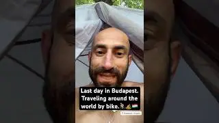 Last day in Budapest. Traveling around the world by bike. #travel #campping #bikepacking #budapest