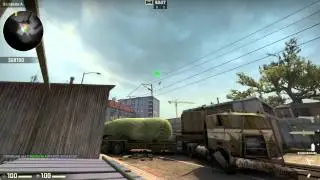 De_overpass Counter Terrorist - Smoke off water