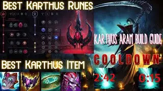 LOL - League Of Legends - Karthus ARAM Build Guide, Runes, Items 12.23 NA, LoL
