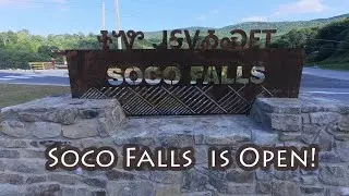 Soco Falls is Open!