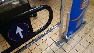 Wanzl Technoport Automatic Gates at ALDI - Parnell Street, Dublin - Entrance