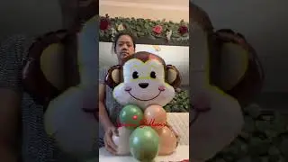 Safari animals balloon centertable set up #shorts #subscribe #balloon @LorenaBalloons