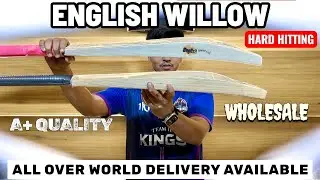 Top Quality English Willow Bats At Cheapest Price | Hard Hitting Bats With Gifts | PCL Sports Delhi 