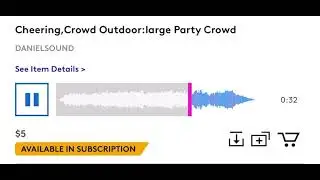 Sound Ideas, CHEERING, CROWD - OUTDOOR: LARGE PARTY CROWD, AUDIENCE