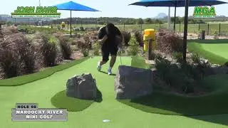 MAROOCHY RIVER MINI GOLF - HOLE 09 - HOLE IN ONE ACE - JOSH MARS