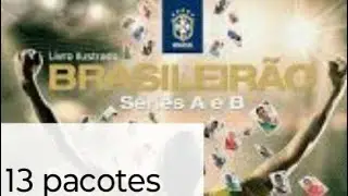 Abrindo 13 pacotes do album do brasileirão 2018 (sera que veio brilhante?)