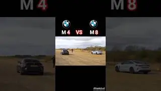 BMW M4 VS M8🥵 luxury rare car race#shorts#trending#mafia#edit