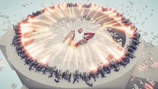 100x GATLING GUNS vs EVERY UNIT - Totally Accurate Battle Simulator