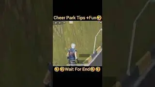 Cheer Park Race Track Glitch +Fun🤣 Wait For End 🤣 cheer park tips and tricks #shorts #bgmitips