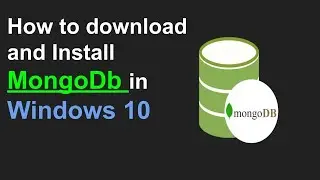 how to download and install mongodb in windows10