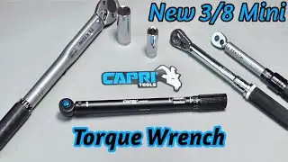 New Capri Tools 3/8 Mini Torque Wrench