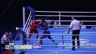 Junior Tadah (FRA) vs. Mih&aacute;ly B&aacute;tori (HUN) European U23 Championships 2025 (80kg)