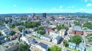 An amazing view of Manchester, NH