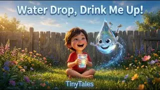 Water Drop, Drink Me Up! 💧 | TinyTales