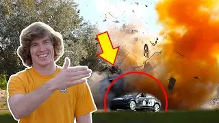 We Blew Up My Tesla! (Try this at home)